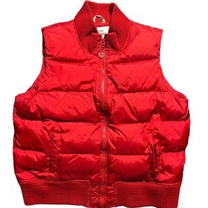 Y2K Old Navy red vest XL